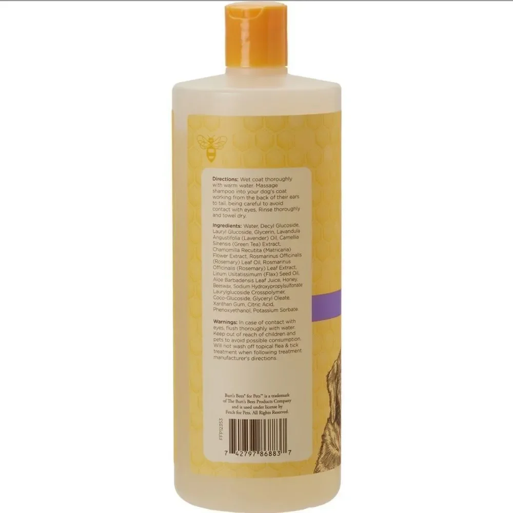 BURT’S BEES for Dogs Calming Dog Shampoo with Lavender & Green Tea 32 fl oz